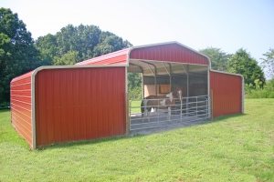 44 x 21 x 12 regular barn, , choice metal buildings
