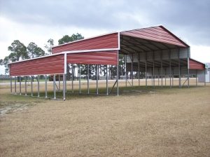48 x 31 x 12 boxed eave barn certified, , choice metal buildings