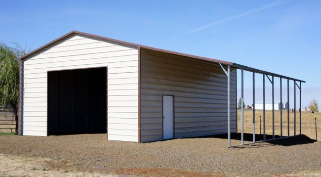20 x 31 x 12 boxed eave, , choice metal buildings